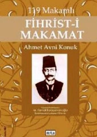 119 makamlı Fihrist-i Makamat - Ahmet Avni Konuk - Nota Yayıncılık