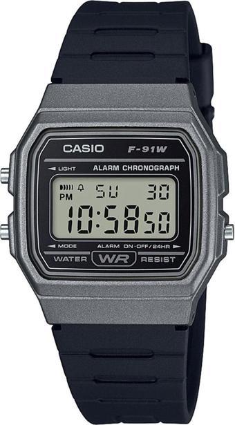 Casio Erkek Retro Kol Saati F-91WM-1BDF