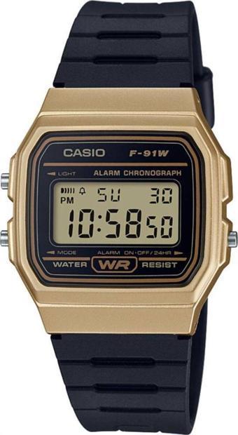 Casio Erkek Retro Kol Saati F-91WM-9ADF