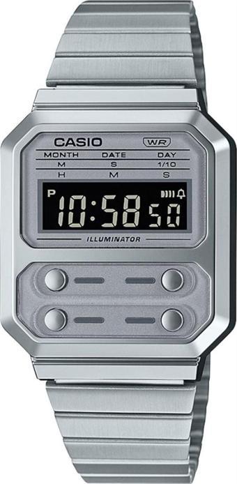 Casio Unisex Retro Kol Saati A100WE-7BDF