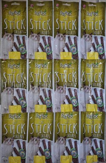 Reflex Kedi Ödül Sticks Hindi & Kuzu 3*5 Gr 12 Adet