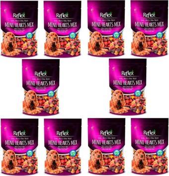 Semi-moist Mini Kalp Mix Köpek Ödülü 150 Gr (10 Adet)