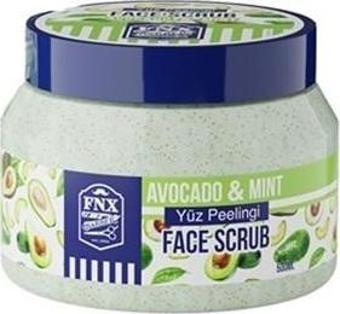 Fnx Barber Avokado ve Nane Özü Aromalı Scrub Yüz Peelingi 500 ml