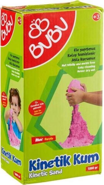 Bubu Kinetik Kum 1000 gr Pembe KU0011