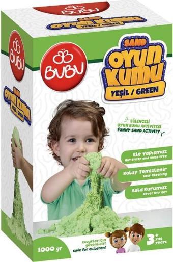 Bubu Kinetik Kum 1000 gr Yeşil KU0009