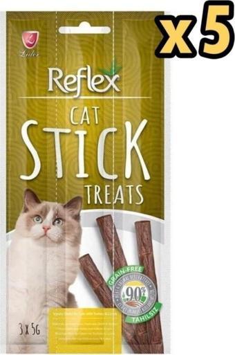 Reflex Hindili Kuzulu Kedi Ödül Çubuğu 5 Gr X 3 X 5 Adet