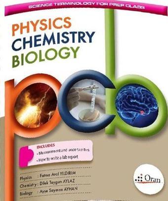 Science Terminology for Prep Class Physics Chemistry Biology - Ayşe Sayman Ayhan - Oran