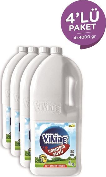 Viking Çamaşır Suyu 4 kg 4 Adet