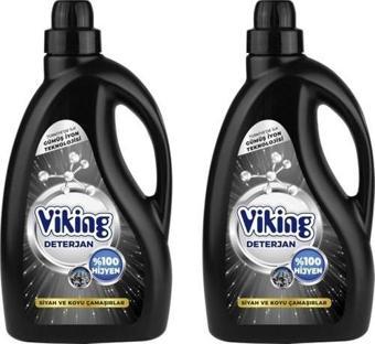 Viking Sıvı Deterjan Siyahlar 2,7 L - 2 Adet