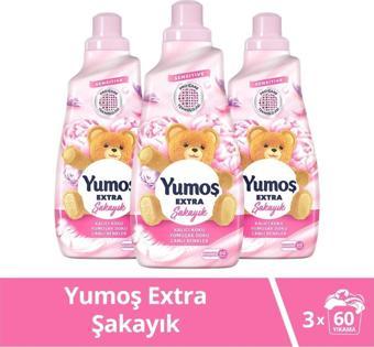 Yumoş Extra Konsantre Çamaşır Yumuşatıcısı Şakayık 1440 X3