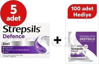 Strepsils Defence 3in1 12 Pastildefence 3in1 12 Pastil 5 Adet