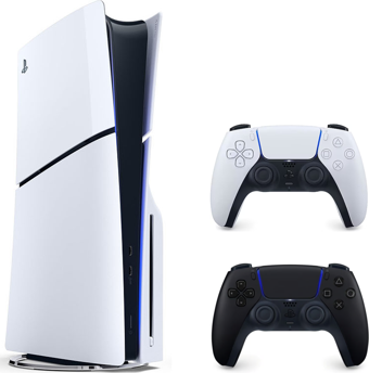 Sony Playstation 5 Slim Digital Edition 1 TB Oyun Konsolu + 2. DualSense Siyah (İthalatçı Garantili)