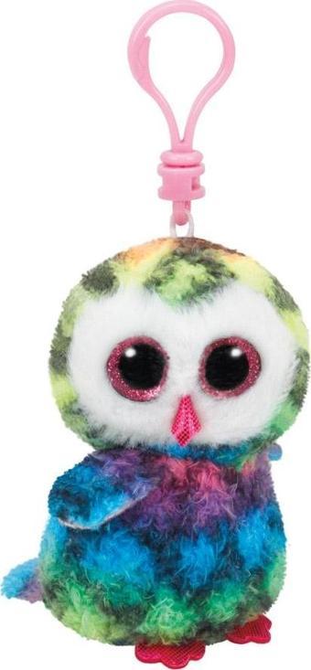 TY Beanie Boo´s Owen Baykuş Peluş Anahtarlık