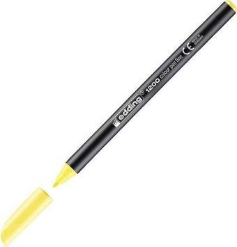 Edding 1200 İnce Uçlu Keçeli Kalem (Grafik Kalemi) 1.0Mm Kış Kavunu (10 Lu Paket)