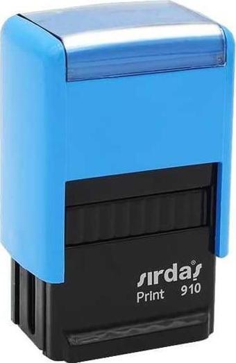 Sırdaş Standart Boş Kaşe Otomatik 10X26.5 Mm Mavi Keçeli 910