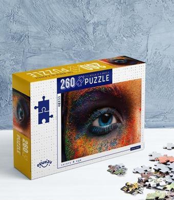 5 Yaş Renkler ve Göz Puzzle 260 Parça Oyunzu