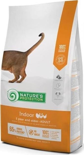 Nature's Protection İndoor Kümes Hayvanlı Yetişkin Kedi Maması 2 Kg