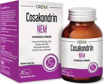 Orzax Cosakondrin Nem 30 Tablet