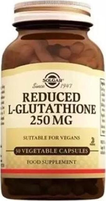 Solgar L-Glutathione 250 mg (Reduced) 30 Kapsül