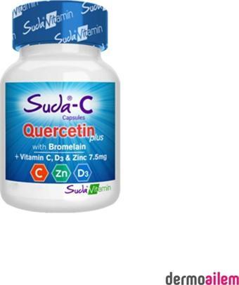 Suda Vitamin C Quercetin Plus 30 Kapsül