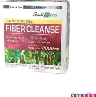 Suda Vitamin Fiber Cleanse 9 gr 20'li