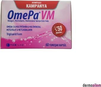 Omepa VM Avantajlı Paket 30+30 Kapsül