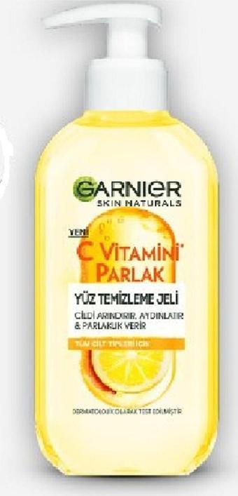 Garnier C Vitamini Parlak Yüz Temizleme Jeli 200 Ml