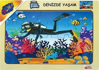 Playwood Ahşap Eğitici Puzzle Denizde Yaşam ONY188