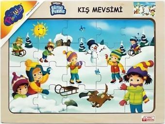 Playwood Ahşap Eğitici Puzzle Kış Mevsimi ONY111