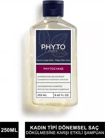 Phyto Cyane Kadın Tipi Dökülme Giderici Şampuan 250ml