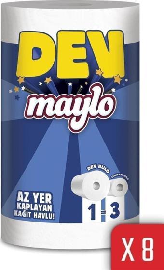 Maylo Dev Kağıt Havlu Pro Pack 8 Rulo