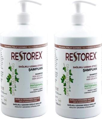 Restorex Şampuan 1000 ml Kuru Yıpranmış Saçlar Için X 2 Adet