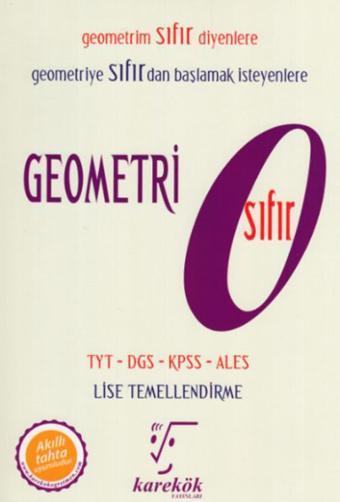 Karekök Yayınları Geometri Sıfır - Karekök Eğitim Yayınları