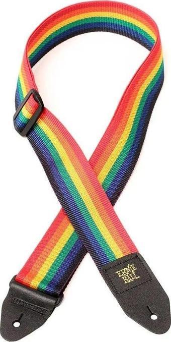 P04044 Gitar Askısı Rainbow Gökkuşağı NYLON STRAPS POLYPRO STRAP