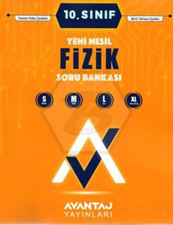 Avantaj Yayınları 10. Sınıf Fizik Soru Bankası 0922 - Avantaj Yayınları