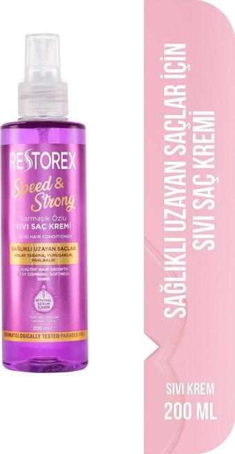 Restorex Sıvı Saç Kremi Sağlıklı Uzama Etkili 200 ml