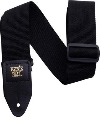 ERNIE BALL P04037 Siyah Polypro Gitar Askısı