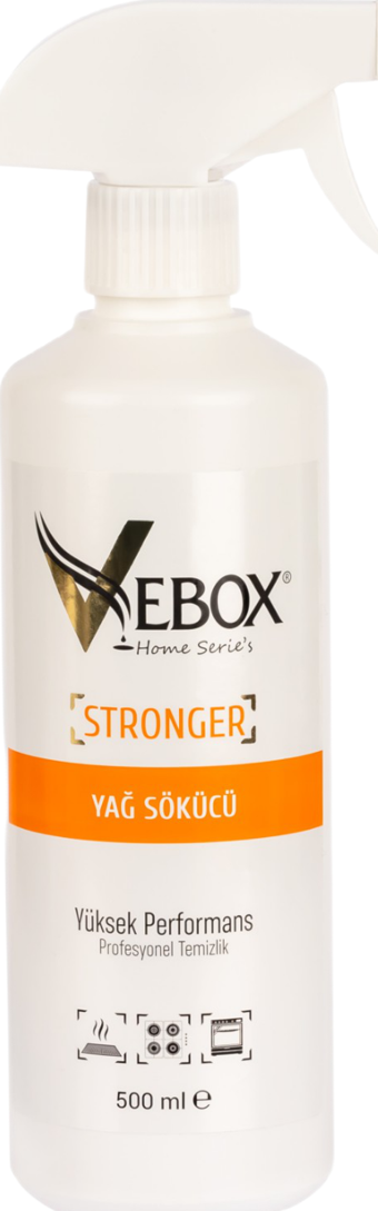 Vebox Stronger Fırın, Gril ve Yanmış Yağ Temizleyici  - Yağ Sökücü 500 ml.