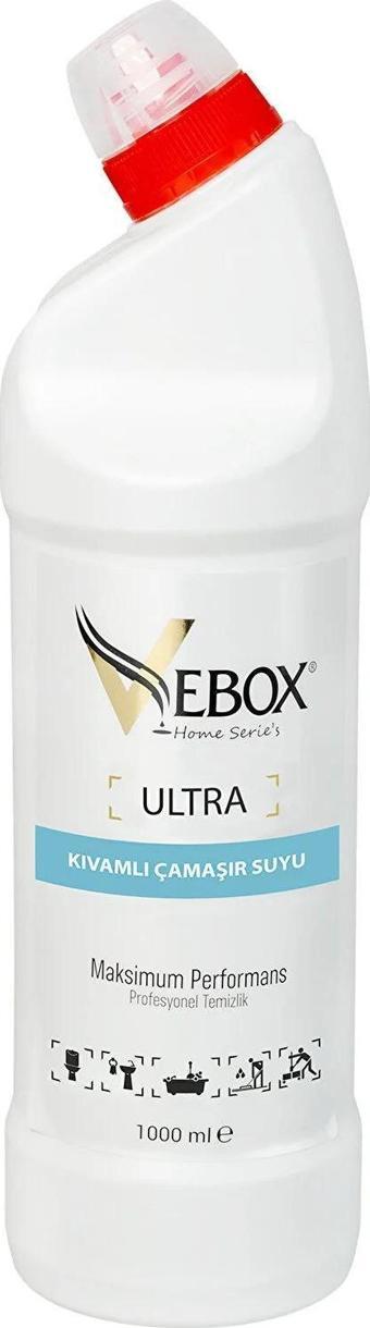 VEBOX Ultra Kıvamlı Çamaşır Suyu 1lt