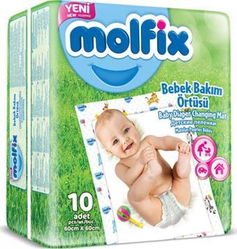 Molfix Bebek Bakım Örtüsü 10 Adet