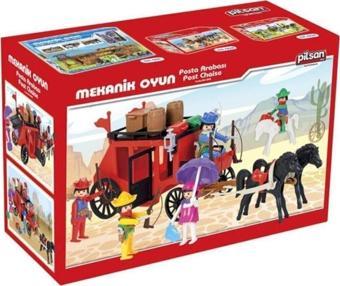 Pilsan Oyuncak Mini Mekanik Serisi 2 Posta Arabası PSO-04 002