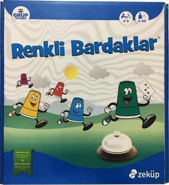 Zet Zeka Zeküp Renkli Bardaklar Zeka Oyunu