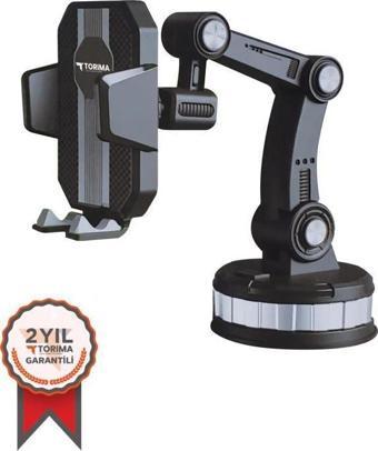 Torima JX-028 Siyah Evrensel 360° Dönen Araba Telefon Tutucusu