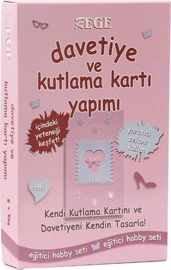 Rege Davetiye ve Kutlama Kartı Yapımı