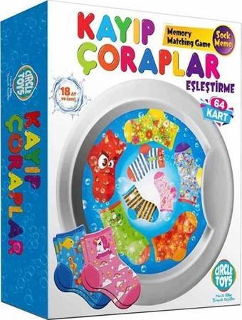 Circle Toys Kayıp Çoraplar Eşleştirme Oyunu