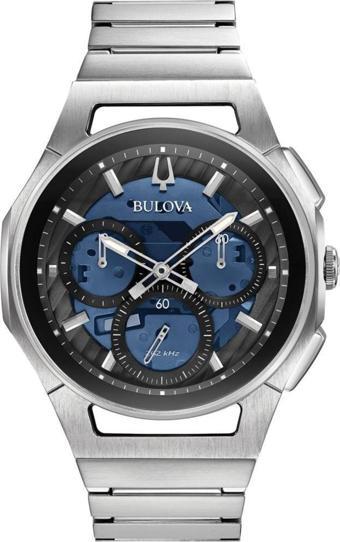 Bulova 96a205 3 Yıl Garantili Safir Camlı Erkek Kol Saati