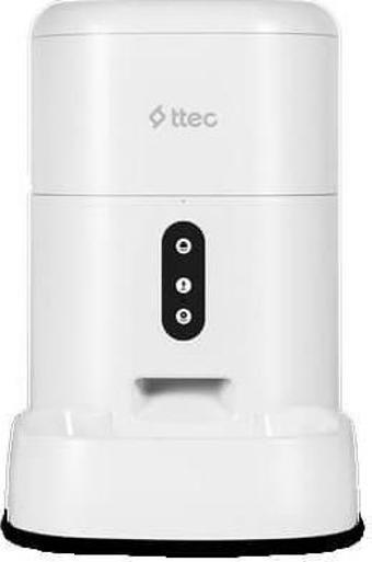 Ttec Foodi Pro 2EHB01 Full Hd 3mp Kameralı Çift Yönlü Görüşmeli Otomatik Wi-Fi Akıllı Kedi/Köpek Besleyici