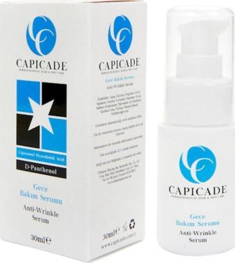 Capicade Anti Wrinkle Night 30 Ml Gece Bakım Serumu