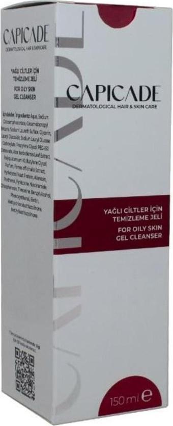 Capicade Anti-Akne Yağlı Ciltler Için Temizleme Jeli 150 Ml