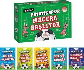 Patatesspor Macera Başlıyor Set + Soru Kitapçığı - 5 Kitap Takım - Yusuf Asal - Nesil Çocuk Yayınları